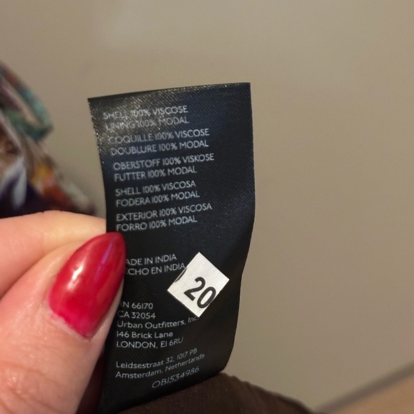 NWOT Anthropologie Ruffled Mini Wrap Dress 
Size Small - Picture 11 of 11